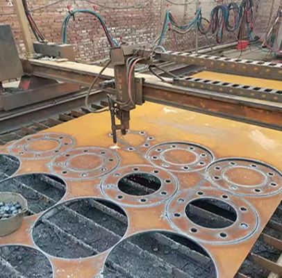 ورق فولادی کربن‌دار SS400 سوراخ‌دار برای صفحه غربالگری