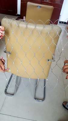 دست بافتن فولاد ضد زنگ باغ وحش حیوانات محفظه انعطاف پذیر گواهینامه SGS