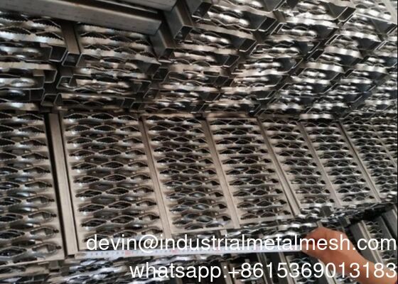 Heavy Duty Diamond Holes Grip Strut Plank Catwalk Grating