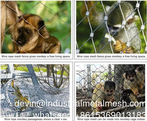 مش سیم الماسه انعطاف پذیر 2 میلی متری قطر سیم 304 316 استیل ضد زنگ