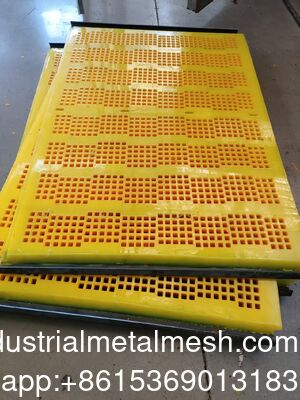60A 305*305mm Washing Coal PU Screen Panel