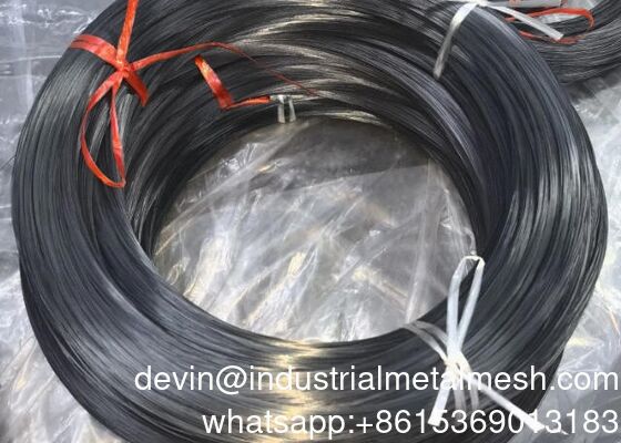 سیم فولادی کربن با استحکام کششی بالا 1770-2200 مگاپاسکال، سیم فولادی برس مشکی 0.30-1.0 میلی‌متر