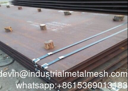 ورق فولادی کربن‌دار SS400 سوراخ‌دار برای صفحه غربالگری