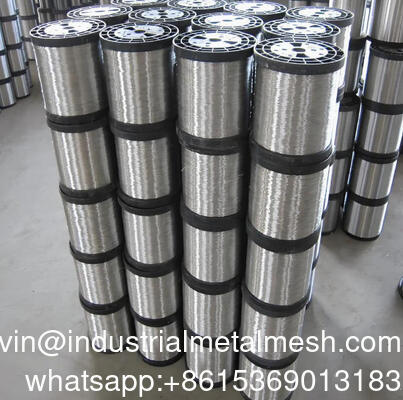 کابل نرده استیل ضد زنگ کارخانه چین سیم استیل ضد زنگ طلایی سیم 18 گیج