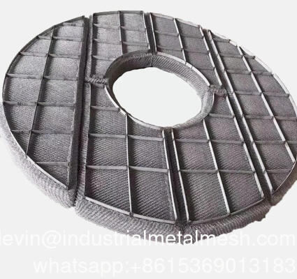 Demister 304 Stainless Steel Wire Mesh PP Air Demister Filter Mesh Pad برای ماشین پاک کننده گاز