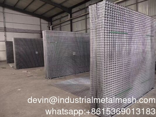 پنل گلوله ای جوش شده گالوانیزه گرم (Hot-DIP Galvanized Welded Mesh Panel Architecture)