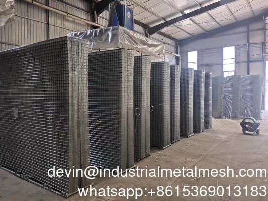 فروش داغ گالوانیزه Welded Wire Mesh Panel Welded Mesh Panel / 2X2 گالوانیزه گوسفند گالوانیزه Welded Wire Mesh Panel