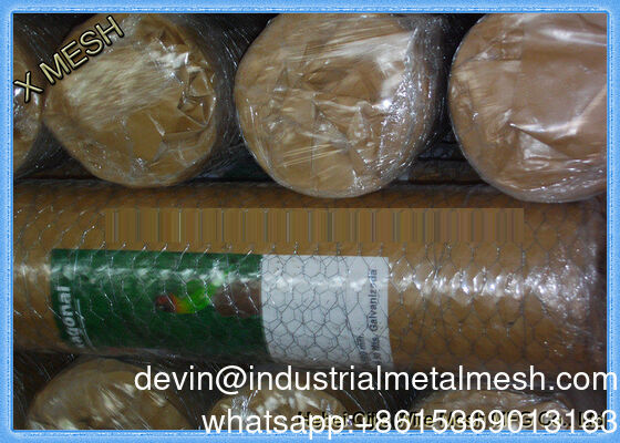 3/4 "شبکه ششم گوشه ای سیم آهن شبکه گرم غوطه ور شده سیم مرغ گالوانیزه