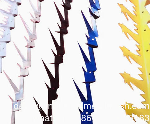 اسپایک‌های دیواری ضد پرنده کبوتر استیل ضد زنگ سایز بزرگ 5 متری