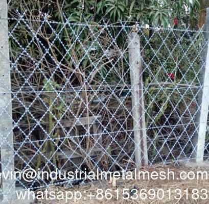 دیوار ضد سرقت ريزور جوش دار سیم خاردار ريزور جوش دار شبكه