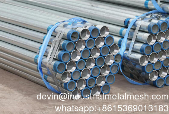 لوله فولادی گالوانیزه BS 1387 ASTM A53 برای داربست
