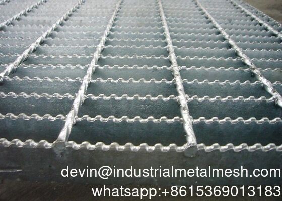 گریتینگ فلزی گالوانیزه ضد زنگ Q235/Q345