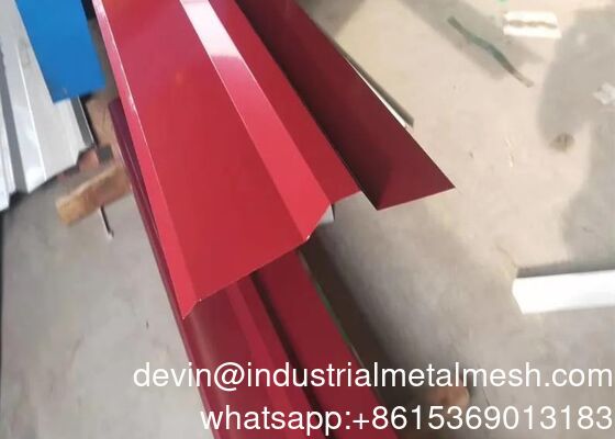 ورق شیروانی گالوالوم فلزی رنگ شده با پوشش روی