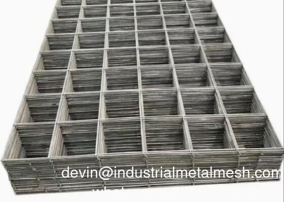 Black Galvanized Welded Wire Mesh Panel Factory Customized Price