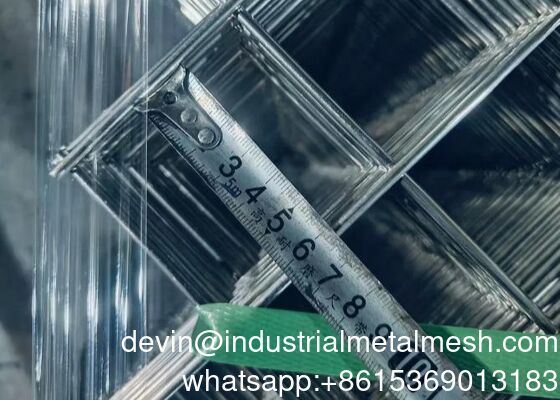پانل مش سیمی جوش داده شده با فولاد کم کربن 15 * 15 سانتی متر برای بازار کانادا