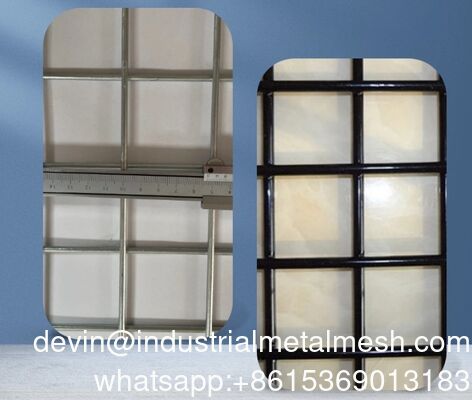 فولاد ضد زنگ 304 براق سیم جوش - 15.7 اینچ x 10 فوت 1/4 اینچ سخت افزار