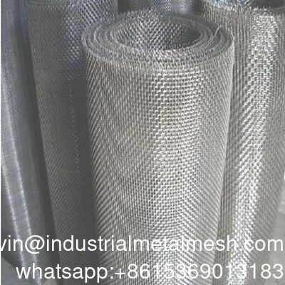 5.5m 6m 5m 4m AISI304 316 فولاد ضد زنگ 1.2mm 5X5 Mesh Wire Mesh Screen برای کارخانه کاغذ