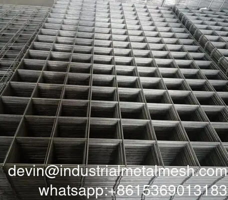 پنل گالوانیزه گرم 2X2 Welded Wire Mesh Fence Panel 6mm Welded Wire Mesh Sheets اندازه ها