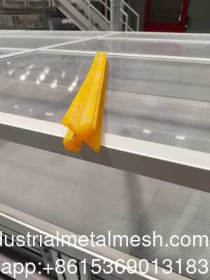 سطح لاستیکی WS 85 صفحه نمایش ماژولار برای تجهیزات صفحه نمایش ارتعاش