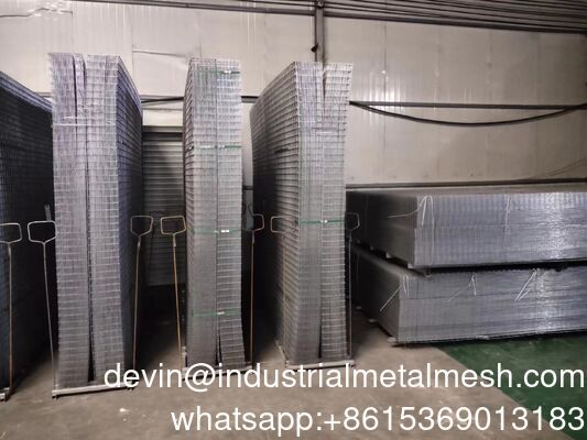 2.5mm 3.0mm داغ DIP گالوانیزه Welded سیم میش پانل فولاد سیم میش ورق برای ساخت و ساز