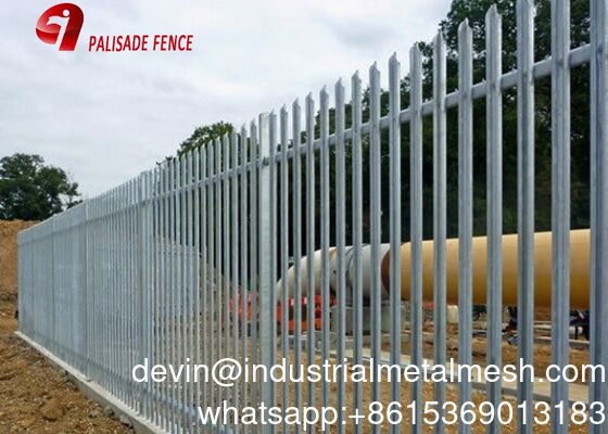 حصار پلیساید فولاد سنگین برای راه حل های امنیتی نهایی