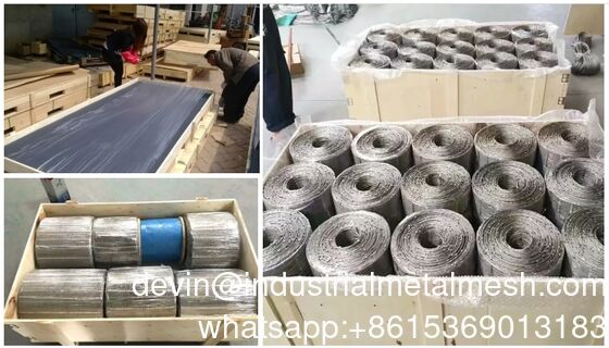 آسان مونتاژ 304 316 316L فولاد ضد زنگ فلزی طناب شبکه برای استفاده از ایمنی هلی پد
