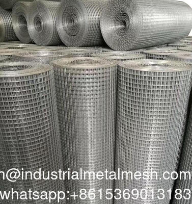 توری جوشی بادوام 1.5 متر در 25 متر، رول گالوانیزه نقره ای