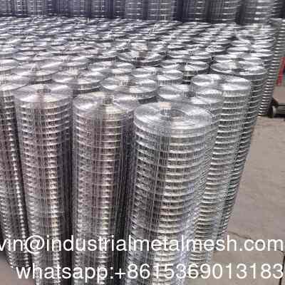 با کیفیت بالا گرم DIP گالوانیزه Welded Wire Mesh رول بسته بندی شده