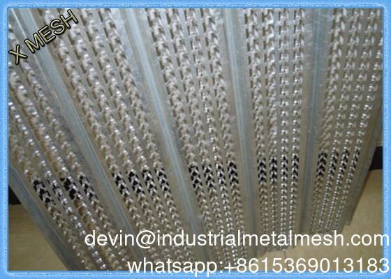 1/8 "0.35mm گالوانیزه بالا ریب فلزی گسترده 610X2440 برای ساخت و ساز