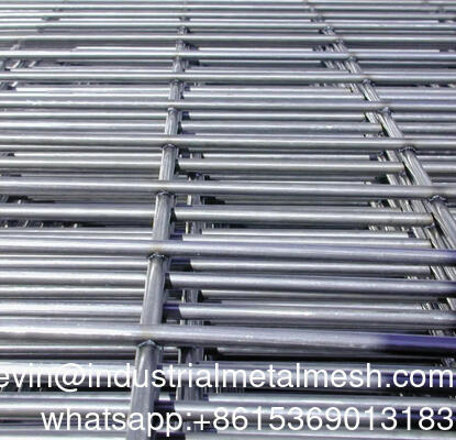 Heavy Gauge Galvanized Welded Wire Mesh Fence Panel