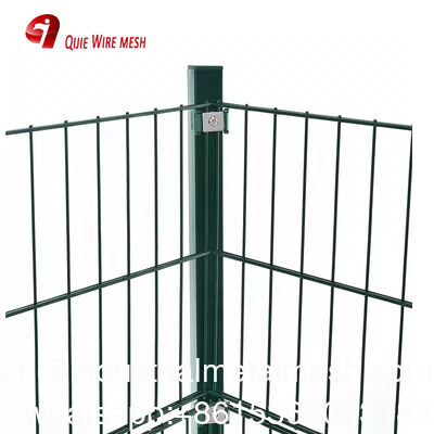 3D Curved PVC Coated Welded Wire Mesh Security Fence with Bending