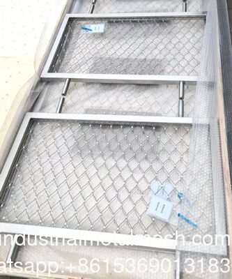 2MM قطر 316 فولاد ضد زنگ شبكه طناب برای حفاظت از Raccoon و میمون