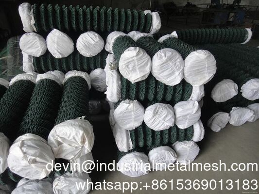 کارخانه OEM Cyclone Wire Mesh PVC گرم غوطه ور شده گالوانیزه زنجیر لینک حصار