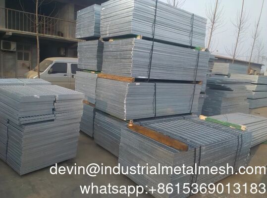 شبکه 30 X 100 میلی متر سقف فولاد شبکه فولاد دریایی Plain Plat Form Platform