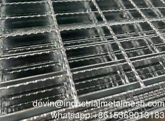 Q235/Q345 مواد مربع طراحی گالوانیزه فولاد دریچه شبكه برای خندق مقدار