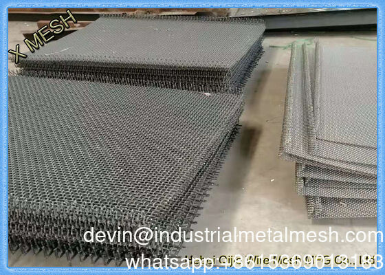 مش فلزی صفحه غربال فولاد منگنز با سایش بالا برای صفحه ارتعاشی در معدن سنگدانه، توری صنعتی بافته شده و مش سیم جوش داده شده