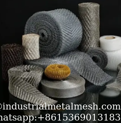 Premium Stainless Steel Gas Liquid Knitted Wire Mesh