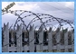 High Security Razor Wire Fencing / Concertina Razor Blade سیم خاردار