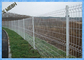 حصار فلزی خمیده شده با روکش PVC مثلث خم جهت محافظت از منطقه