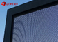 صفحه نمایش پنجره استیل ضد زنگ با پودر سیاه سفارشی برای دکوراسیون منزل