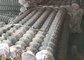 حصار زنجیر سیم زنجیر سیم برق 6 گالوانیزه Cyclone برای مصالح ساختمانی