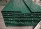 پانل های نرده فلزی منحنی منحنی سبز رنگی با قطر 5 میلی متر ارتفاع 2 متر تزئینی