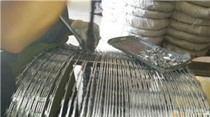 سیم ریش تراش کنسرتینا گالوانیزه گرم سری Cbt