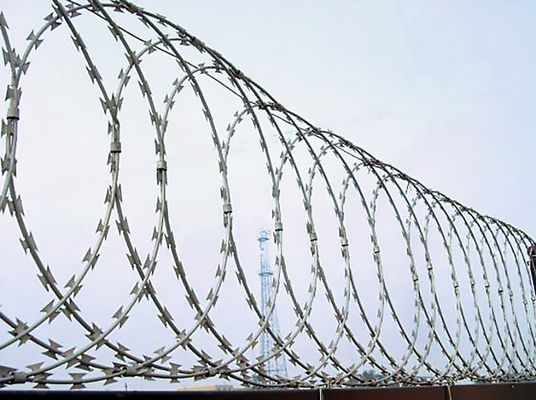 سیم خاردار کنسرتینا پروفیل تخت 0.5 میلی متر BTO-22