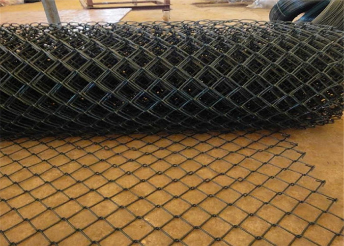 8 پارچه حصار دیوار زنجیر پیوندی نرده PVC روکش دار استفاده از مش سیم