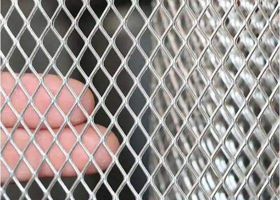 پردازش کششی مش فلزی منبسط شده از جنس استنلس استیل