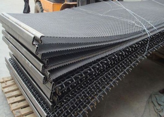 مش صفحه نمایش ارتعاشی چین دار بافته شده مربعی مشکی 1.5 متر در 1.95 متر