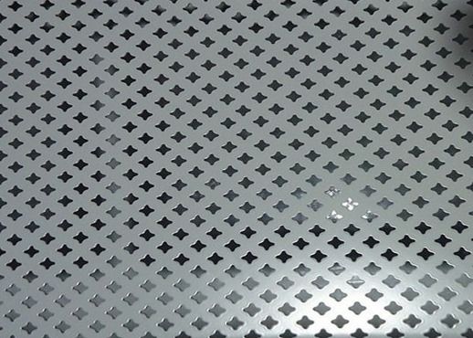 دیوار کار آشپزخانه تجاری که دارای طول عمر بالایی از جنس فلز سوراخ شده است