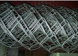 پارچه نرده زنجیر گالوانیزه داغ 1mx30m/رول