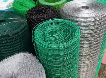 مش سیم آهن جوش داده شده گالوانیزه داغ 1/4 اینچ - 8 اینچ با دیافراگم Pvc غیر زنگ زده